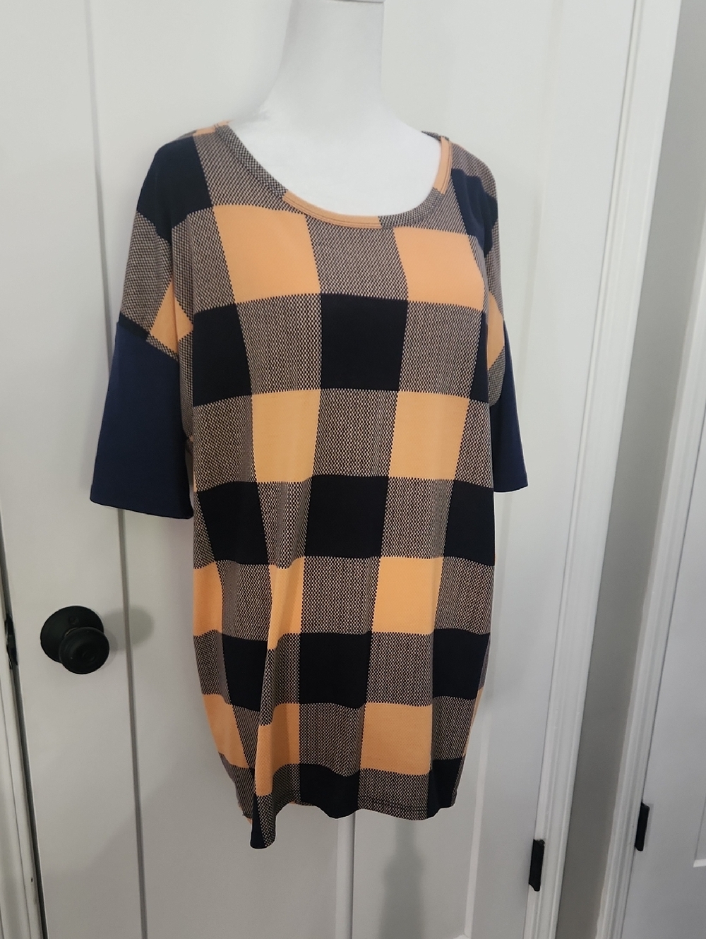 High-Low Tunic T-Shirt Plaid - BUNDLE DEALS